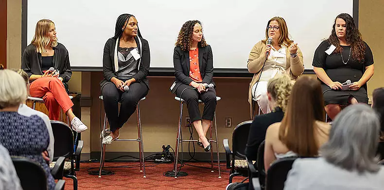 Image for news story: Alumnae Panel Offers Career Advice